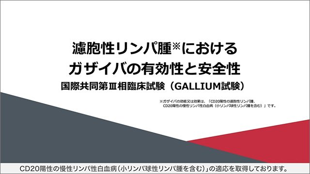ガザイバ おまとめページ|PLUS CHUGAI 中外製薬医療関係者向け ガザイバ おまとめページ|PLUS CHUGAI 中外製薬医療関係者向け